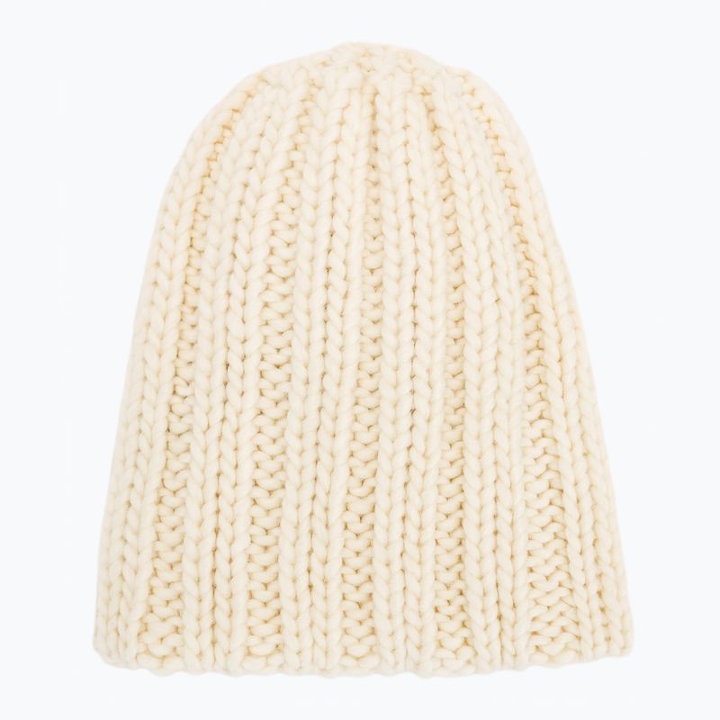 Women's winter hat Woolrich Chunky Beanie 2026 milky cream 4