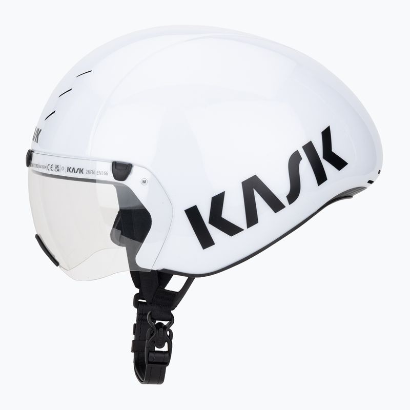 Bike helmet KASK Bambino Pro white/clear 3