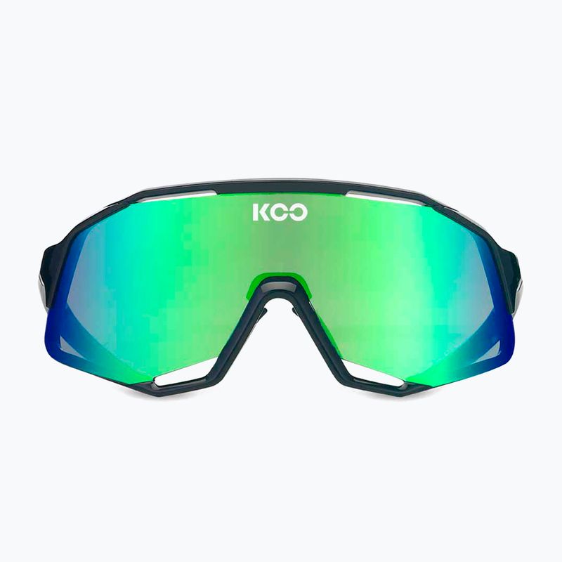 Koo Demos black/green mirror sunglasses 2