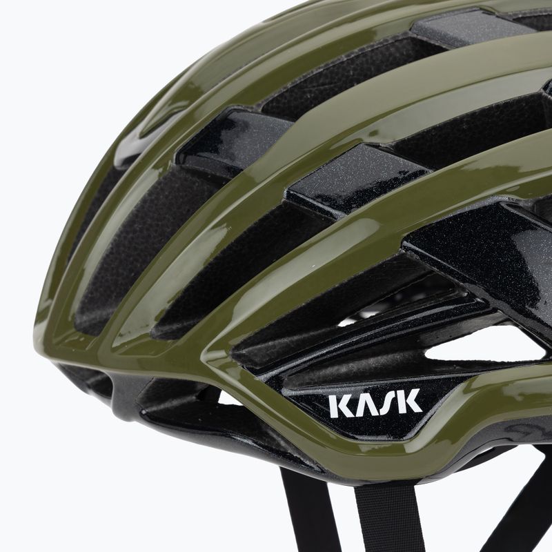 Bike helmet KASK Valegro olive green 7