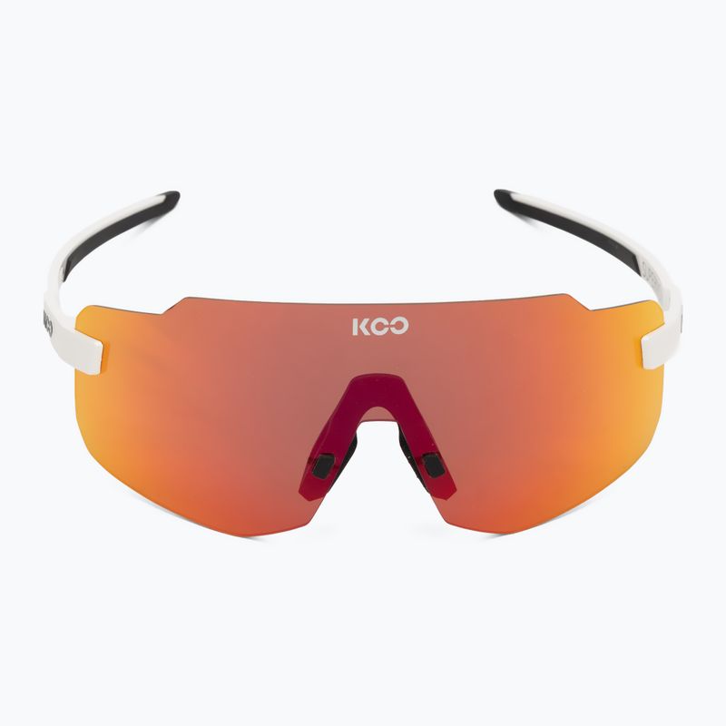 Koo Supernova white/red mirror sunglasses 3