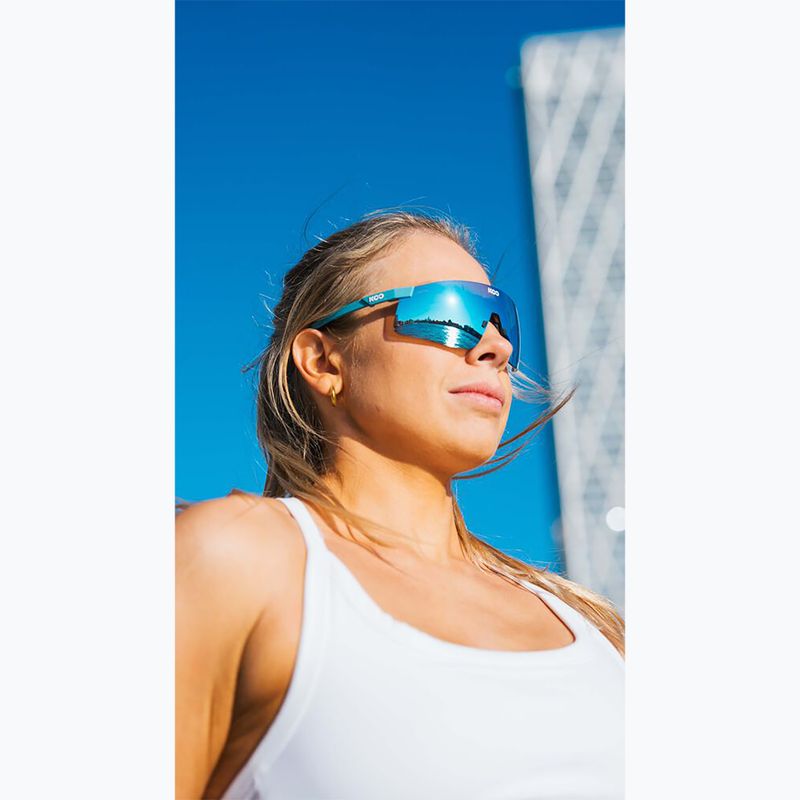 Sunglasses Koo Nova acqua matt/turquoise mirror 5