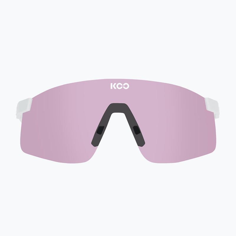 Koo Nova white matt/photochromic pink sunglasses 2