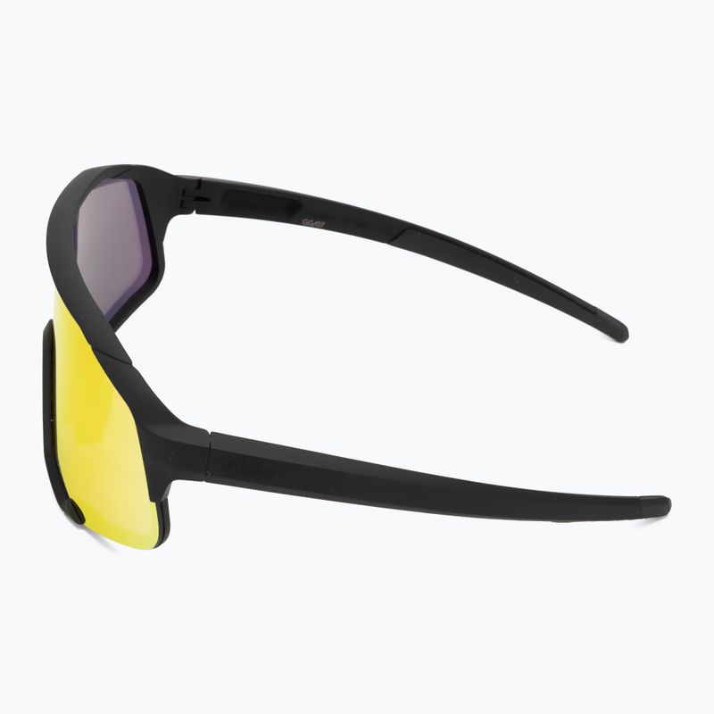 Koo Demos black matt/red mirror sunglasses 4