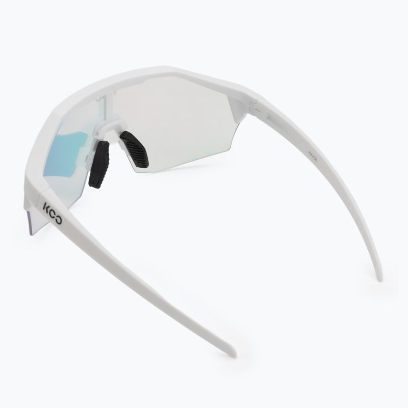 Koo Alibi white matt/photochromic fuchsia sunglasses 2