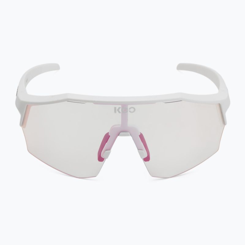 Koo Alibi white matt/photochromic fuchsia sunglasses 3