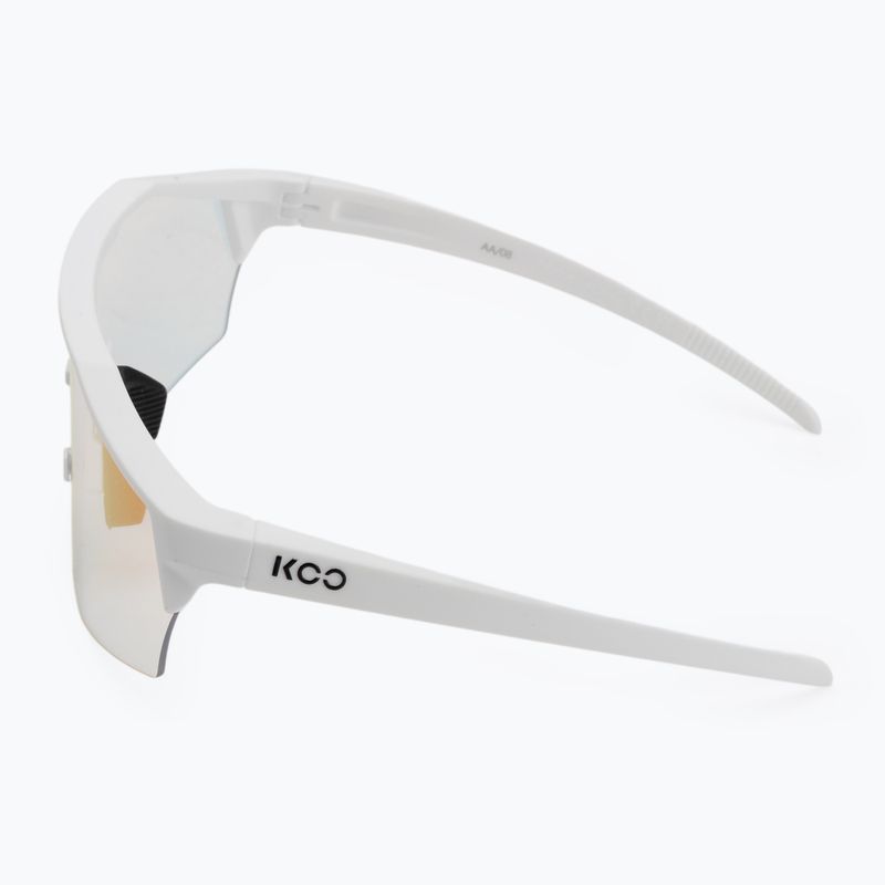 Koo Alibi white matt/photochromic fuchsia sunglasses 4