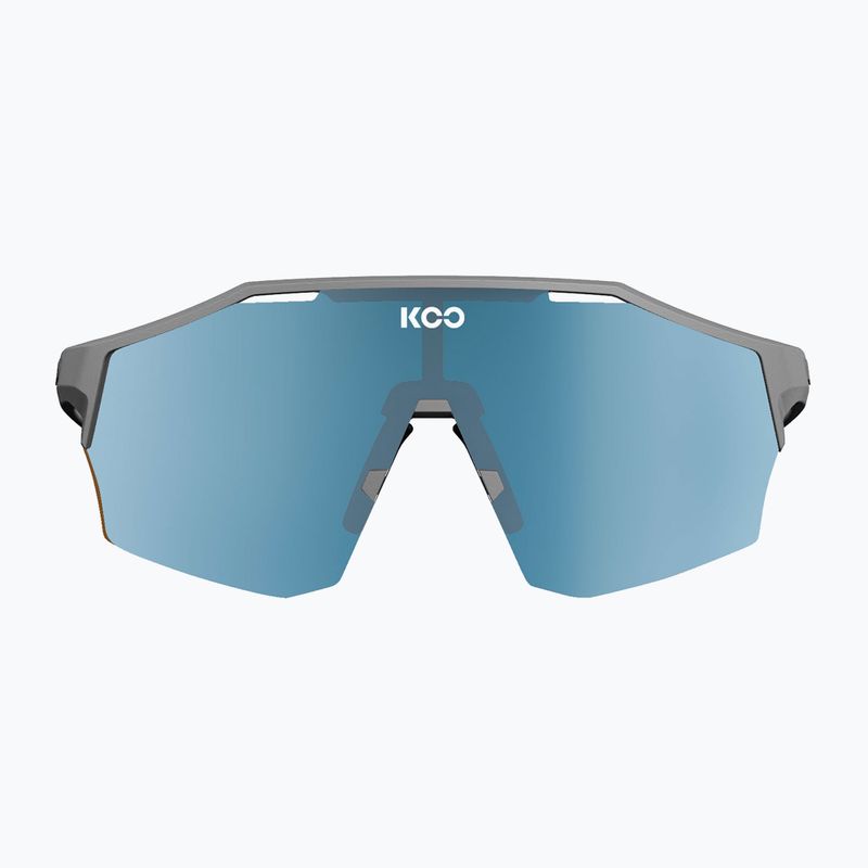 Koo Alibi grey matt/turquoise mirror sunglasses 2