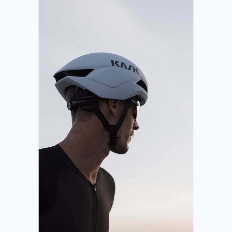 Bike helmet KASK Nirvana white matte 8