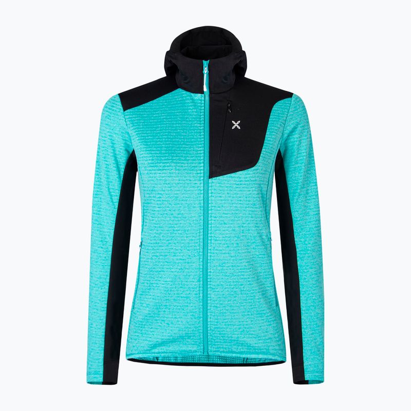 Women's sweatshirt Montura Thermalgrid Pro Hoody Maglia care blue