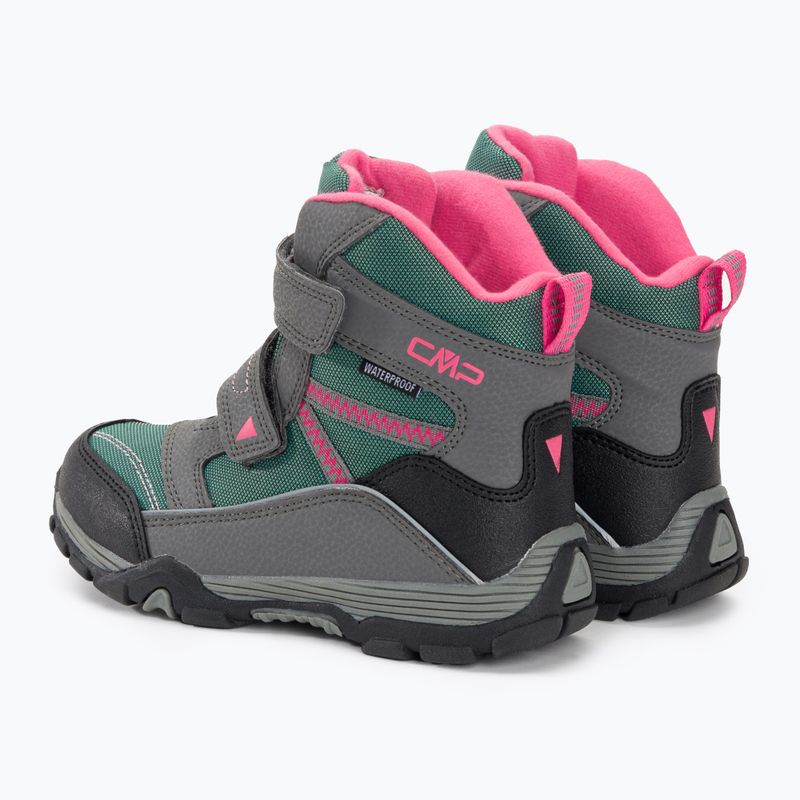 Children's CMP Pyry Snowboots graffite/acqua 3