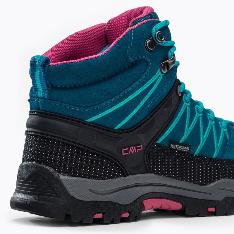 CMP Rigel Mid children's trekking boots blue 3Q12944J 9