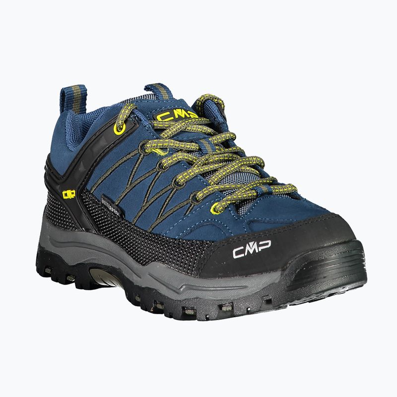 CMP junior boots Rigel Low Wp blue ink / yellow 8