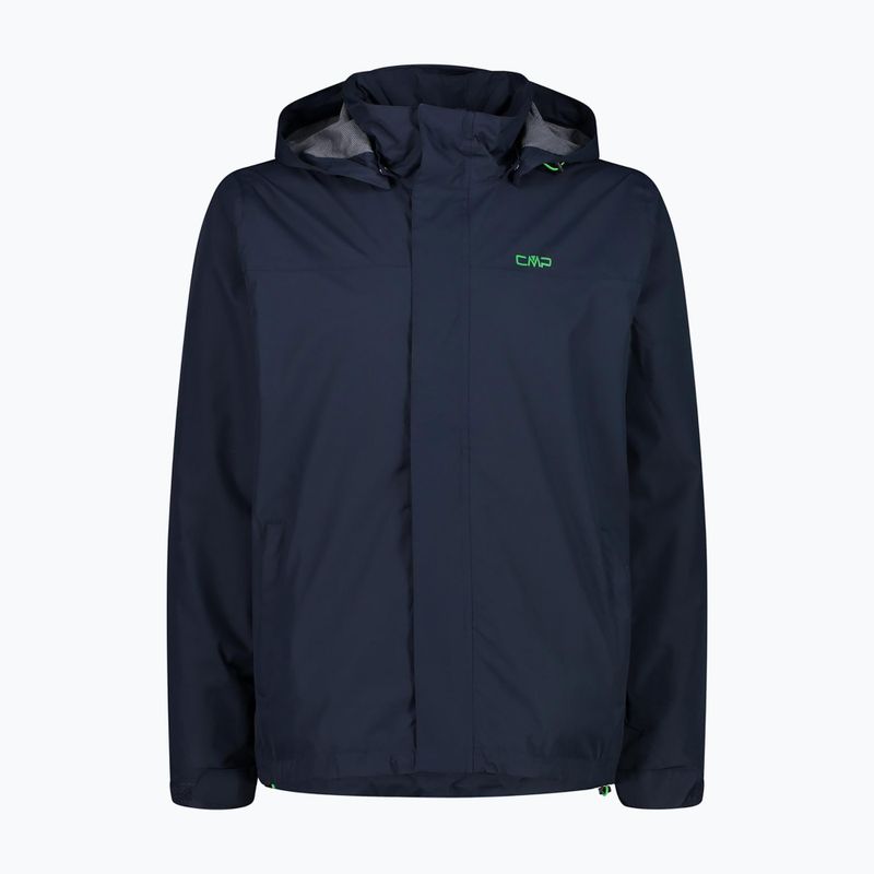 Men's CMP Snaps rain jacket black 39X7367/N950 5