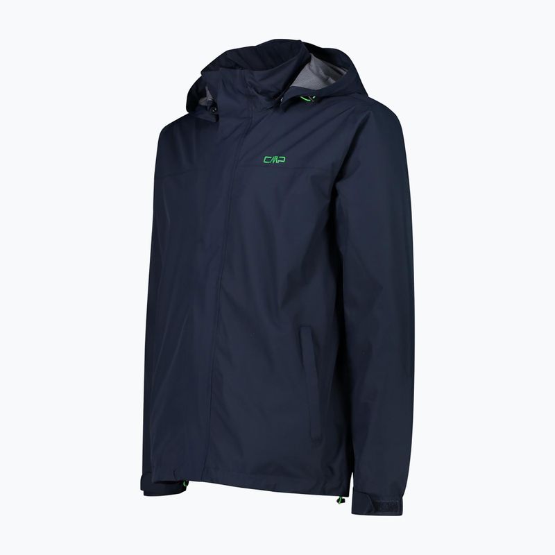 Men's CMP Snaps rain jacket black 39X7367/N950 7