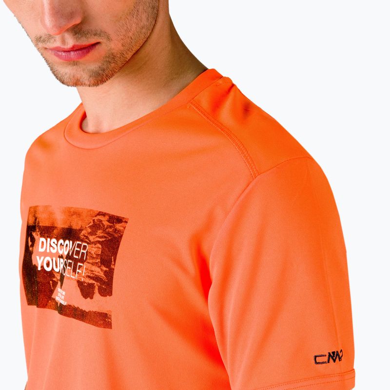 CMP men's trekking shirt orange 30T5057/C706 4