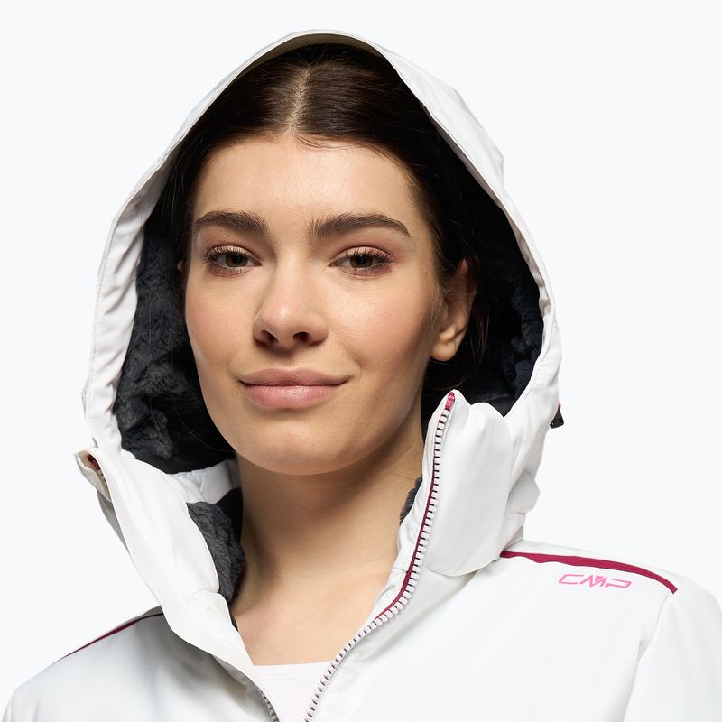 CMP women's ski jacket pink and white 31W0226/A001 8