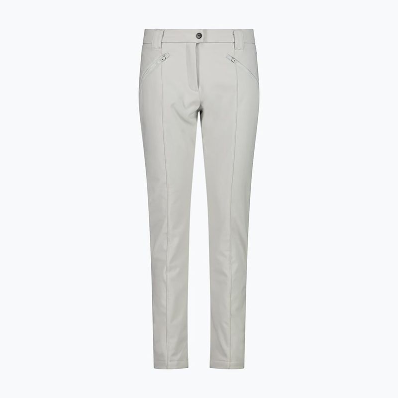 Women's softshell trousers CMP Long white 3A11266/A219