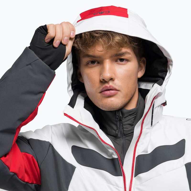 CMP men's ski jacket white 31W0327/A001 5
