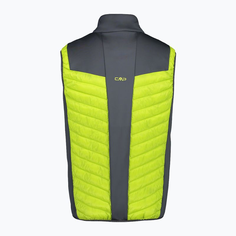 CMP men's hybrid waistcoat green 31Z2327/E112 2
