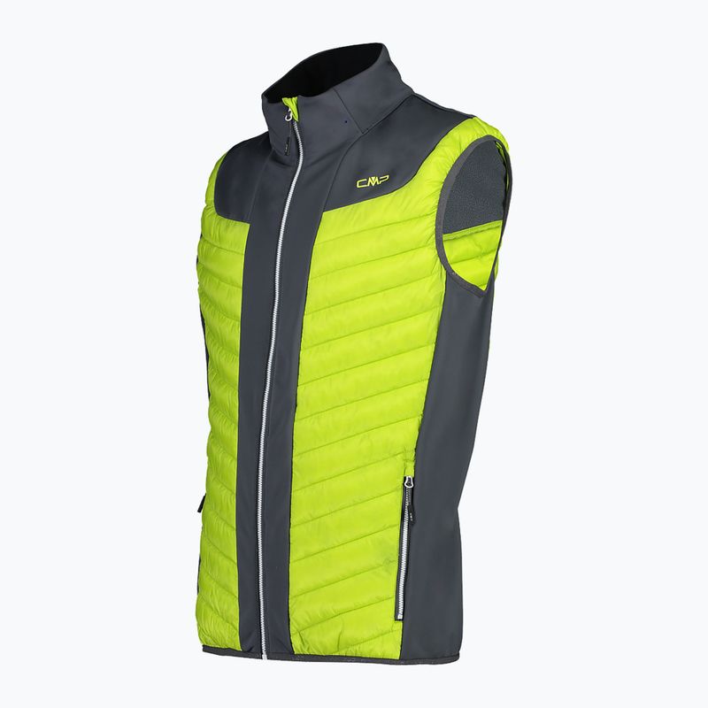 CMP men's hybrid waistcoat green 31Z2327/E112 3