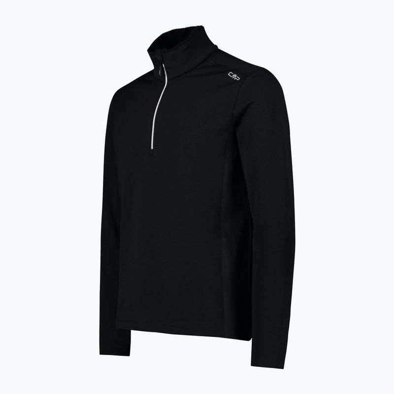 CMP men's sweatshirt 3G10747 nero / bianco 3