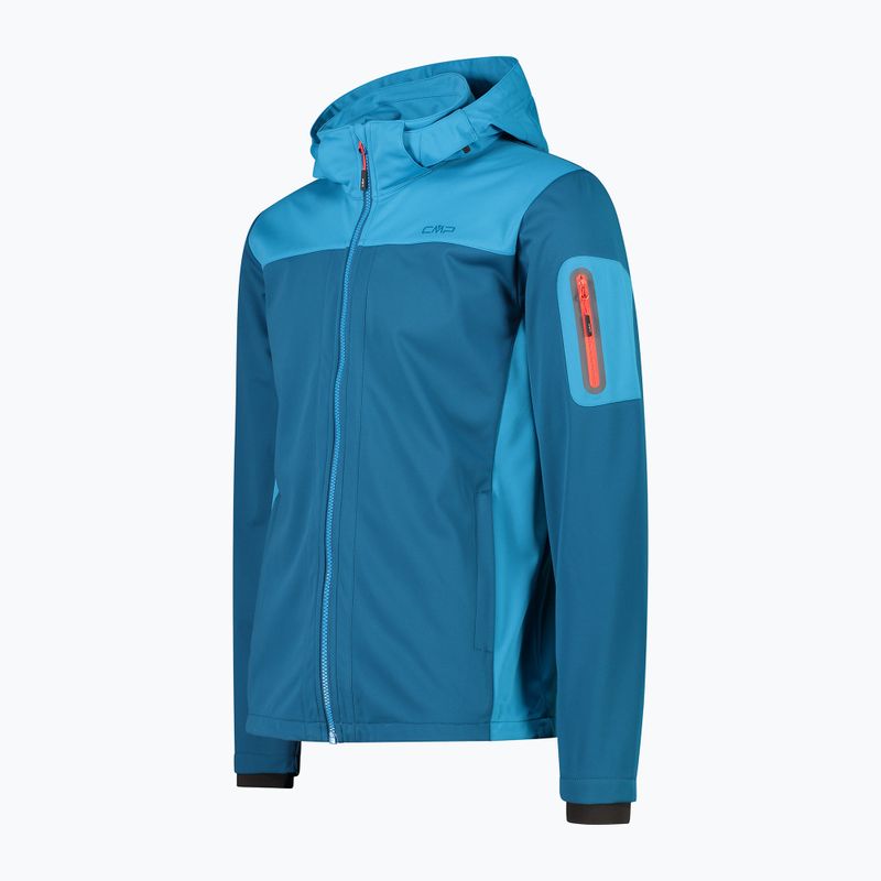Men's CMP softshell jacket blue 39A5027/02ML 2