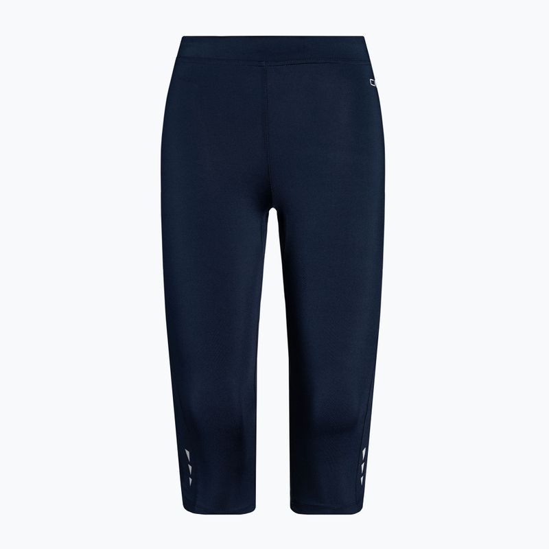 Women's 3/4 CMP running leggings navy blue 3C88376T/20ML