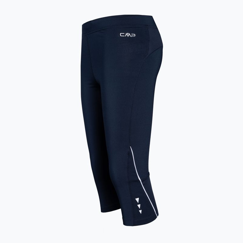 Women's 3/4 CMP running leggings navy blue 3C88376T/20ML 3