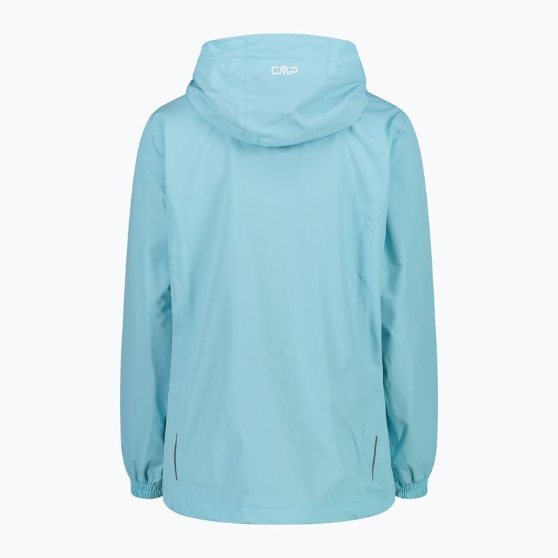 CMP women's light blue rain jacket 39X6636/L430 3