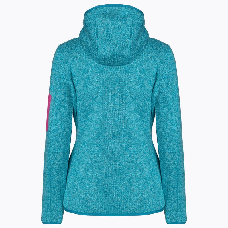 CMP women's fleece sweatshirt blue 3H19826/04LL 2
