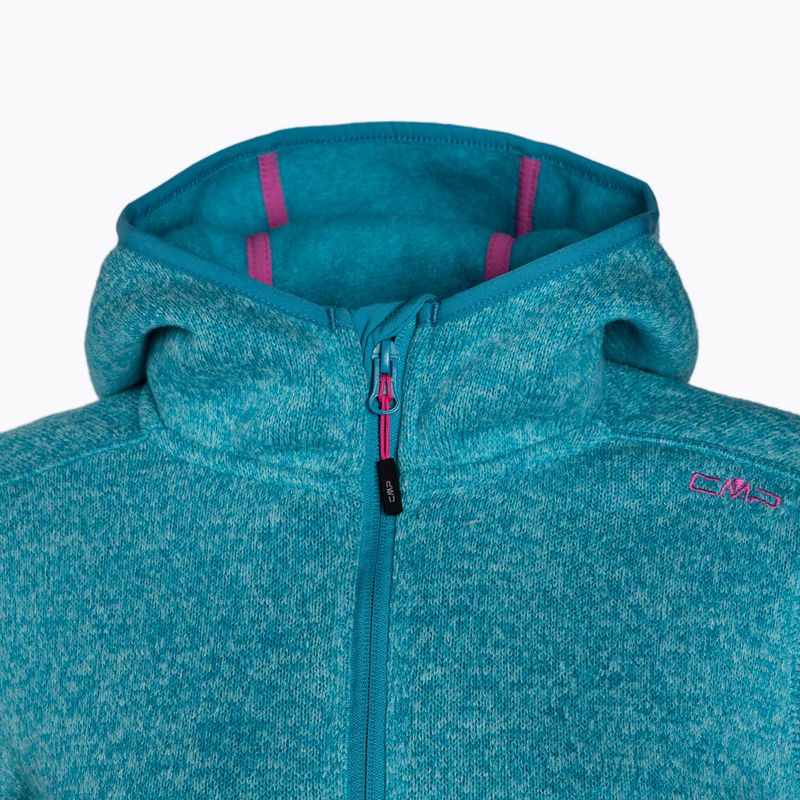 CMP women's fleece sweatshirt blue 3H19826/04LL 4