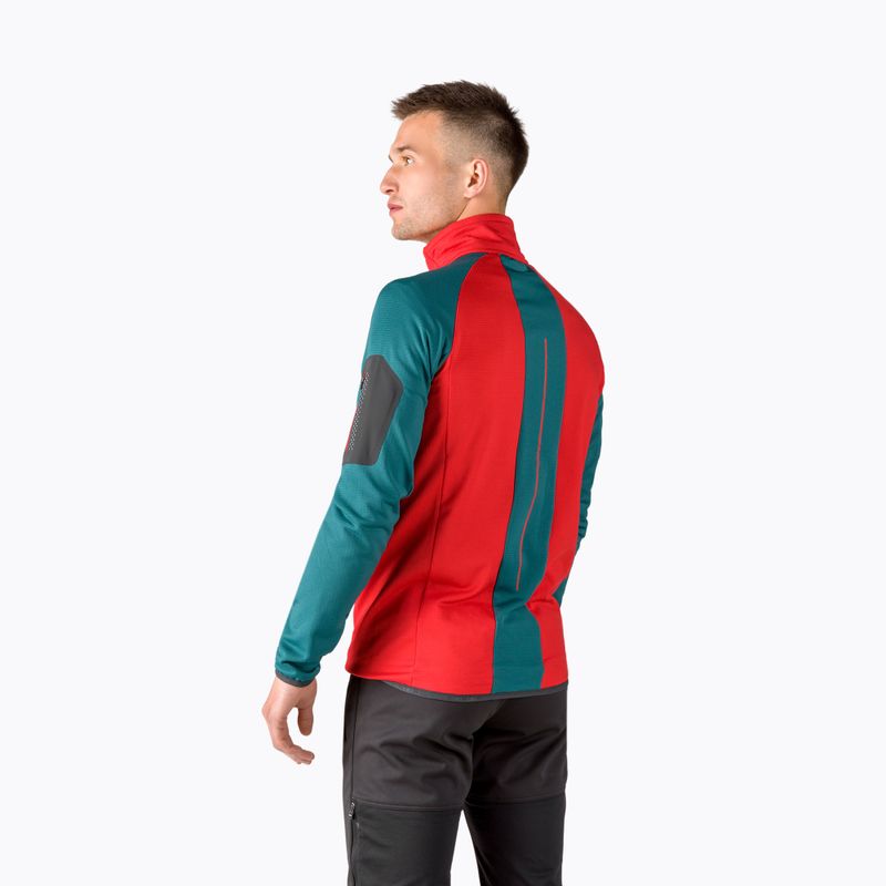 CMP men's fleece sweatshirt red 32G6617/C812 3