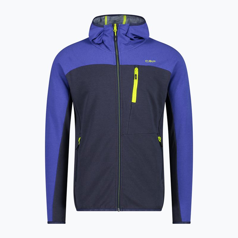 CMP men's trekking sweatshirt black/blue 31L6327/N950