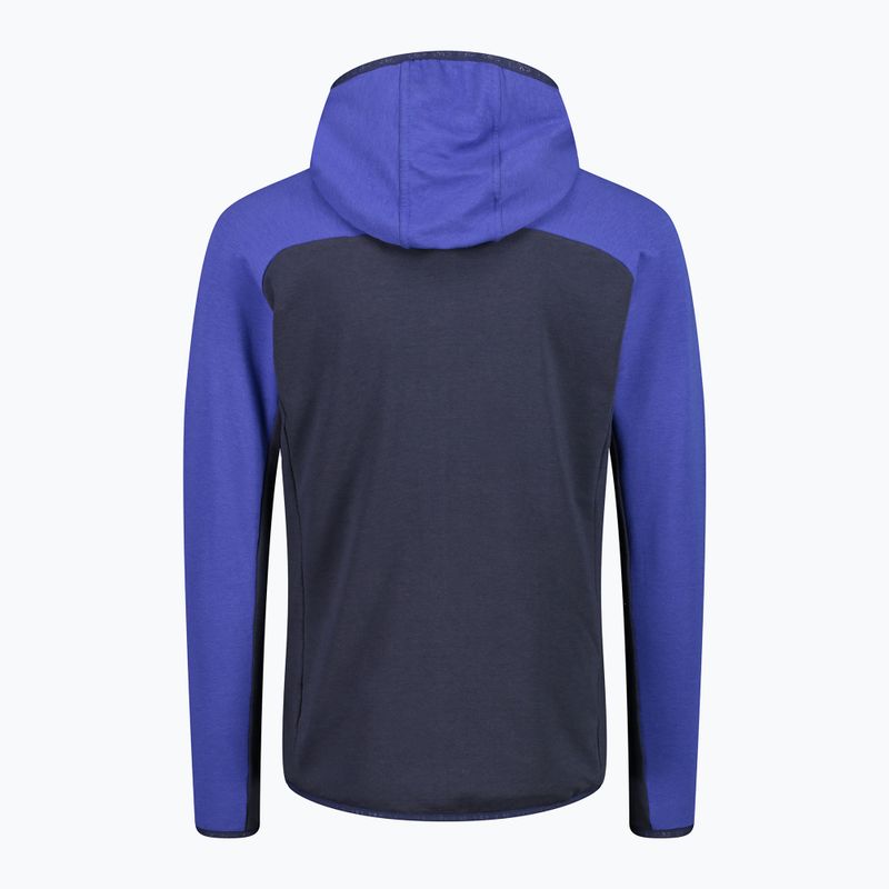 CMP men's trekking sweatshirt black/blue 31L6327/N950 3