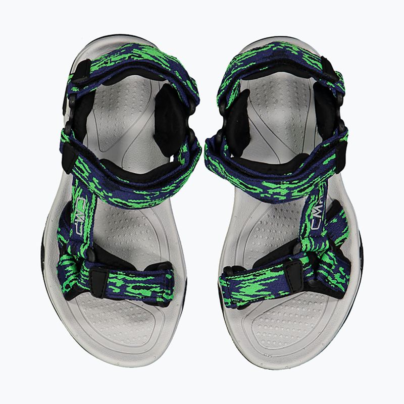 CMP Hamal children's sandals b.blue/verde fluo 3