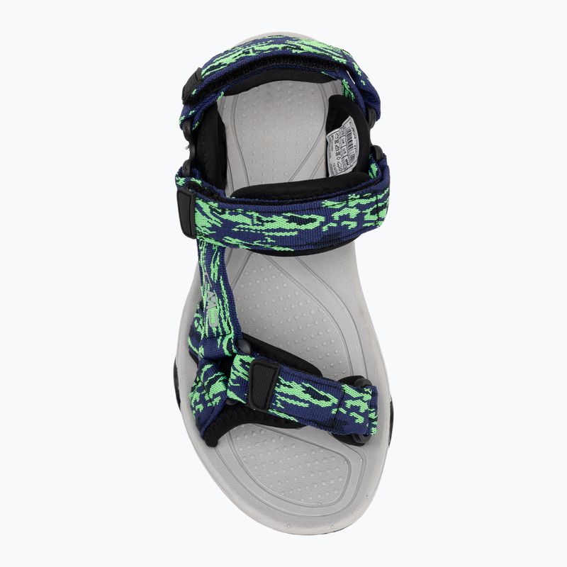 CMP Hamal children's sandals b.blue/verde fluo 5