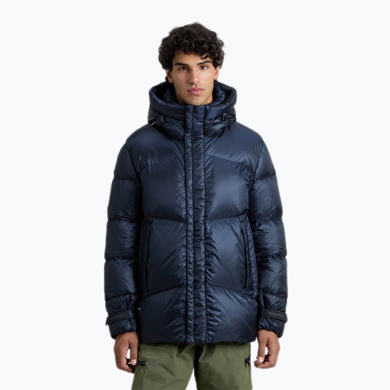 Men's Woolrich Pertex Puffer jacket melton blue