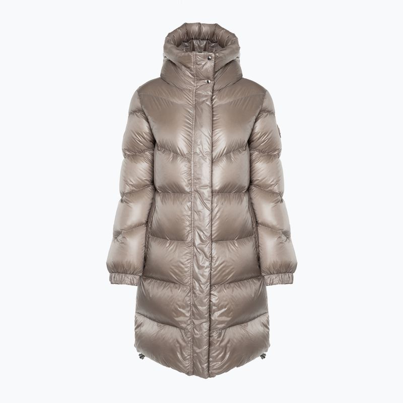 Woolrich women's jacket Aliquippa Long Puffer light taupe