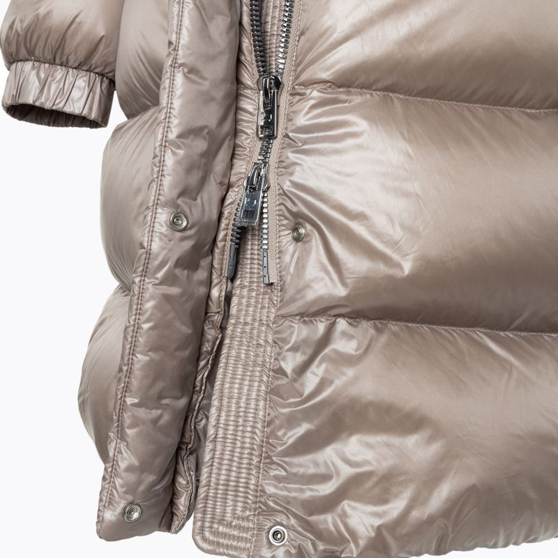 Woolrich women's jacket Aliquippa Long Puffer light taupe 6