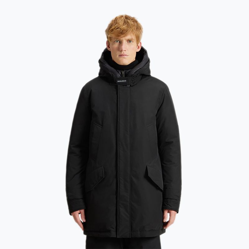 Men's Woolrich Polar High Collar Parka black