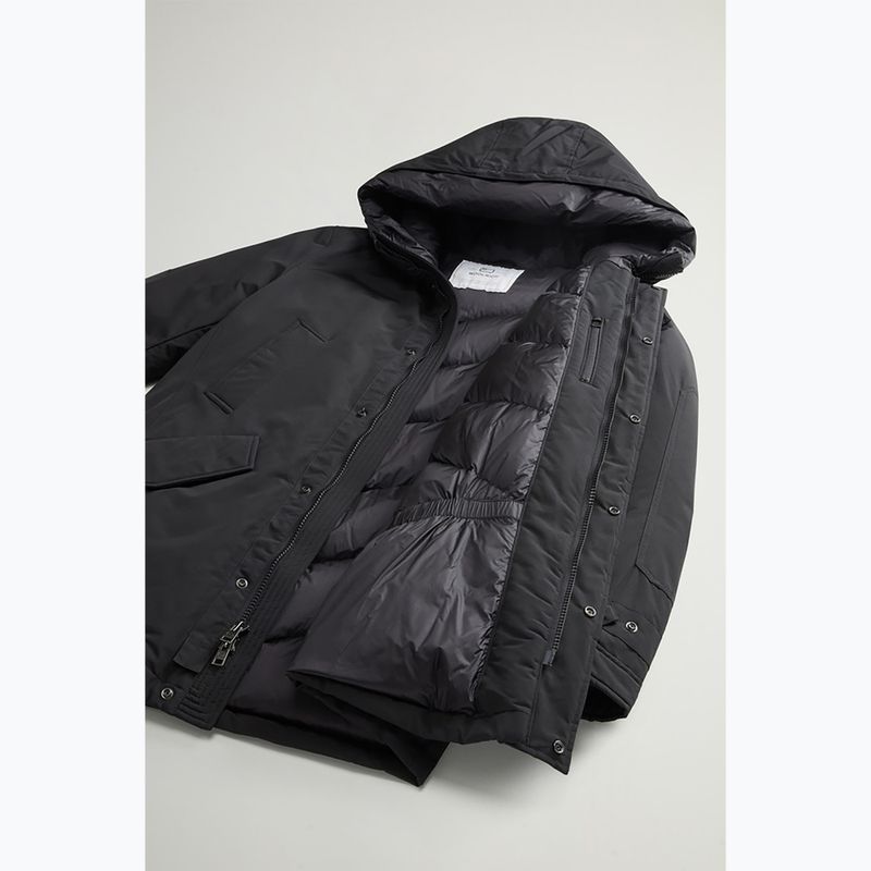 Men's Woolrich Polar High Collar Parka black 6