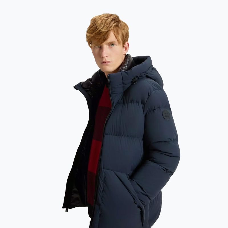 Men's Woolrich Sierra Supreme Down melton blue jacket 4