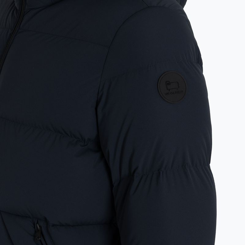 Men's Woolrich Sierra Supreme Down melton blue jacket 7