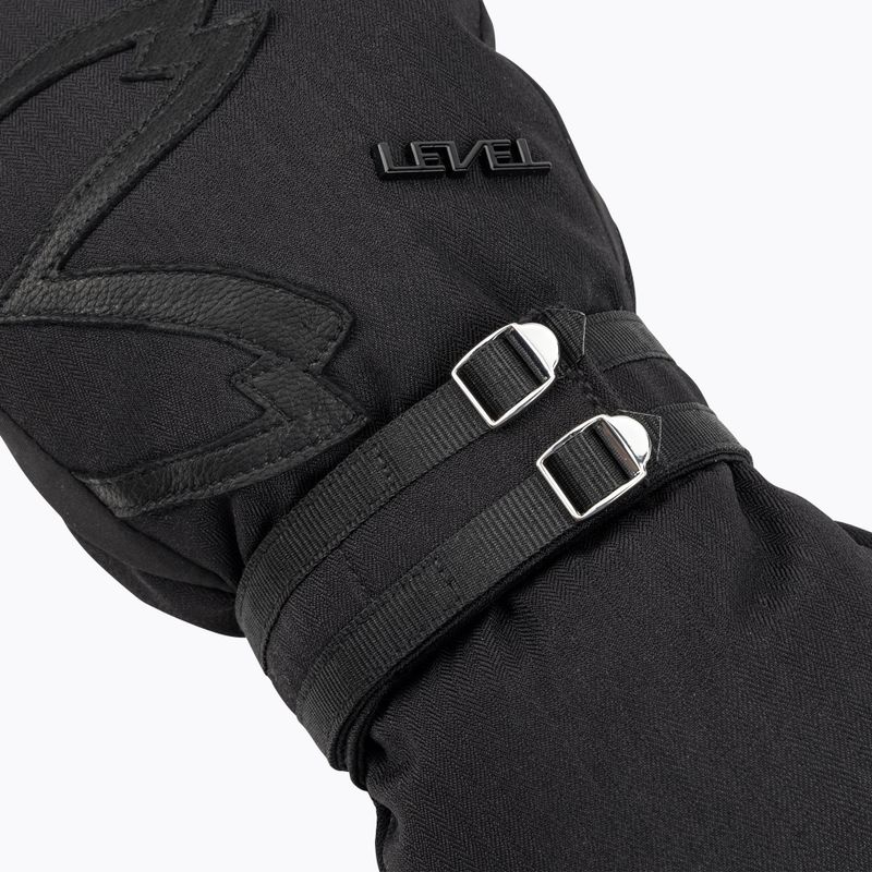 Women's ski glove Level Oasis Plus Mitt black 4
