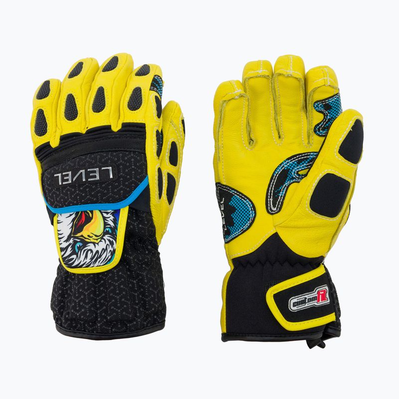 Level Worldcup CF children's ski glove yellow 4117JG.66