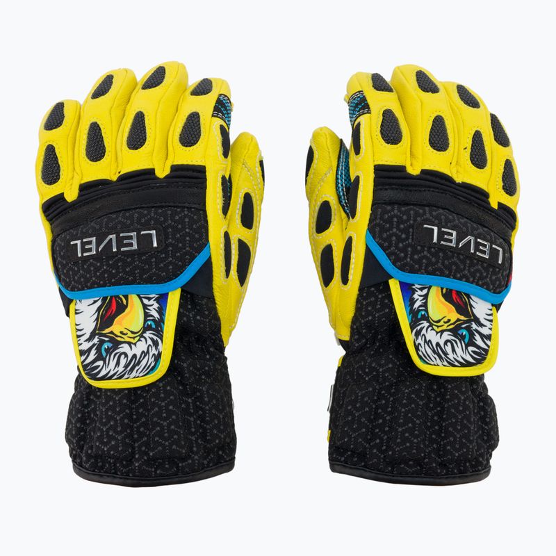 Level Worldcup CF children's ski glove yellow 4117JG.66 4
