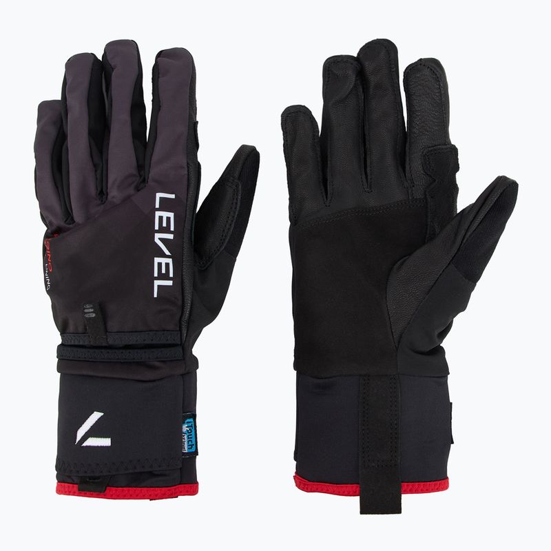 Level Ski Gloves Alper Light black
