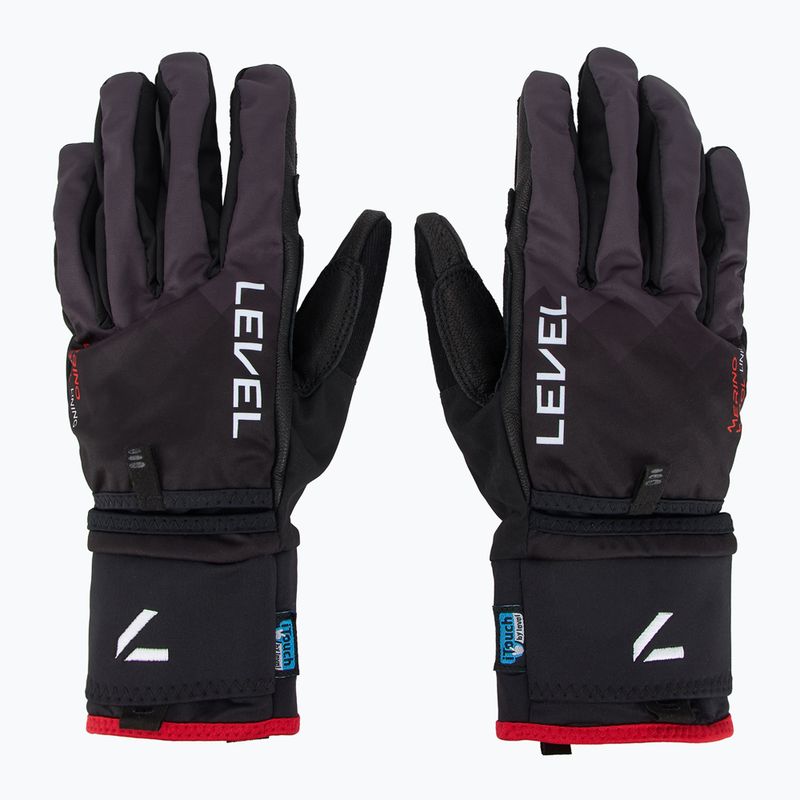 Level Ski Gloves Alper Light black 2