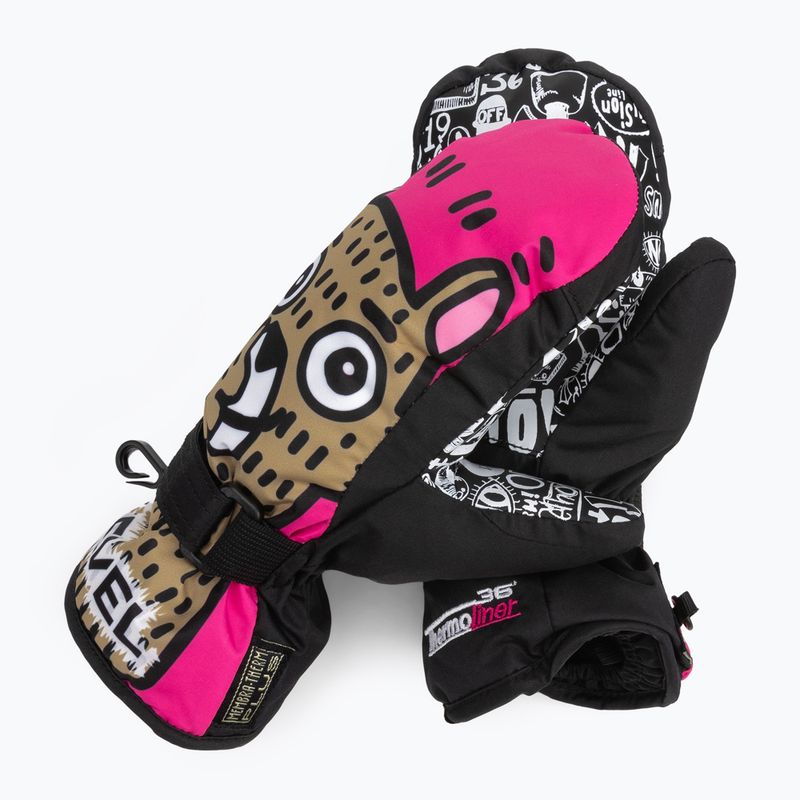 Level Junior Mitt children's ski glove pink 4152JM 2